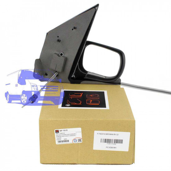 Дзеркало праве FORD FIESTA 2001-2008 (Механика) DP GROUP BP 7515 Дзеркало праве FORD FIESTA 2001-2008 (Механика) DP GROUP BP 7515