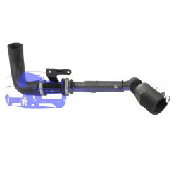 Патрубок інтеркулера FORD FIESTA 2004-2008 (1.6TDCI) DP GROUP FS 75863