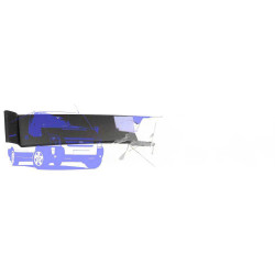 Молдинг двері задньої лівої FORD FUSION 2002-2012 (Вертикальный) CABU 331608