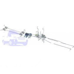 Монтажний комплект колодок задніх FORD FOCUS 1998-2005 JP GROUP 1564002810