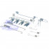 Монтажний комплект колодок задніх FORD ESCORT/FIESTA 1995-2001 JP GROUP 1564002710