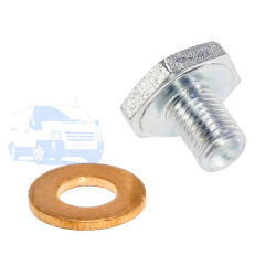 Болт слива масла FORD FIESTA/FOCUS/MONDEO/COURIER/B-MAX (10MM 1.4TDCI/1.6TDCI) CABU 331304