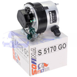 Фільтр паливний FORD FIESTA/FOCUS 2001-2011 (1.6TDCI) SOFIMA S 5170 GC