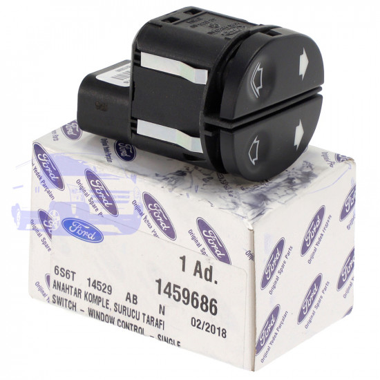 Перемикач склопідйомника FORD FIESTA/TRANSIT/CONNECT 2005-2014 HMPX HMP 6S6T 14529 AB Перемикач склопідйомника FORD FIESTA/TRANSIT/CONNECT 2005-2014 HMPX HMP 6S6T 14529 AB