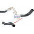 Патрубок інтеркулера FORD FOCUS/C-MAX 2003-2011 (1.8TDCI Длинный) IBRAS IBR 4M51 6C646 DF-1