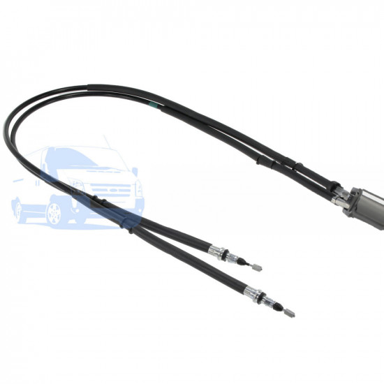 Трос ручника FORD FIESTA/FUSION 2006-2012 ABS K17402 Трос ручника FORD FIESTA/FUSION 2006-2012 ABS K17402