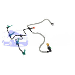 Трубка обратки FORD TRANSIT 2009-2014 (2.4TDCI) TKE F1521640