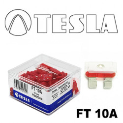 Запобіжник STANDART 10A (Красный) TESLA FT 10A