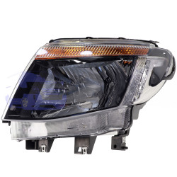 Фара ліва FORD RANGER 2012-2015 (С регулировкой/Черная) HMPX HMP AB39 13101 FE/S