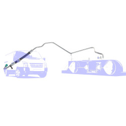 Шланг гідропідсилювача FORD TRANSIT 2006-2014 (Рейка-Бачок) SAFAK 6C11 3A713 GC