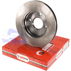 Диск гальмівний передній FORD FIESTA/FUSION/FOCUS 2001-2012 GOODREM RM3012