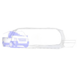 Бампер передній FORD TRANSIT 2014- (Верх) ORIGINAL 1857409