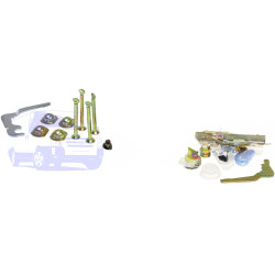 Монтажный комплект барабанных колодок FORD TRANSIT 2000- FORTEC FRT YC15 2A904 BA