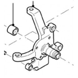 Цапфа права FORD RANGER 1998-2003 (4WD) DP GROUP SS 3041