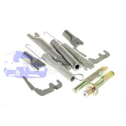 Монтажный комплект барабанных колодок FORD TRANSIT 2000- 2014 (FWD) STANDART STD 647