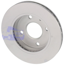 Диск гальмівний передній FORD FIESTA/FUSION/ESCORT/ORION 1989-2012 (Ø240MM 1ШТ) ABS 15981