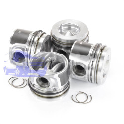 Поршень двигуна FORD FIESTA/FOCUS/B-MAX/C-MAX 2012- (1.5TDCI 74mm 0.50 75PS 4ШТ) YENMAK ES 86773 050 YEN
