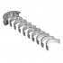 Вкладиші корінні FORD FOCUS/C-MAX/ECOSPORT/FIESTA/FUSION 1995-2019 (0.25) KING MB5009AM0.25