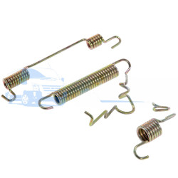 Монтажный комплект барабанных колодок FORD TRANSIT 1992-2000 (D=254MM LEFT) FORTEC FY 206
